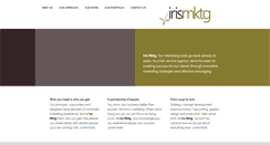 Desktop Screenshot of irismktg.com